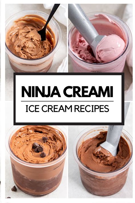 ninja creamy ice cream recipes